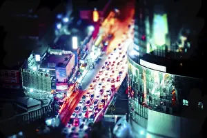 Tilt Shift Blur Effect Drucke: Tilt shift blur effect