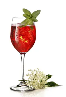 Botanical Inflorescence Images Drucke: Tocco Rosso cocktail
