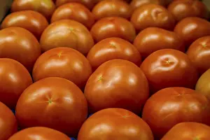 High Angle View Photography Drucke: Tomatoes