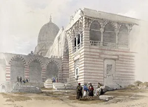 Historic Egyptian Architecture Drucke: One of the tombs of the caliphs