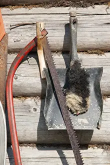Handicraft Photography Drucke: Tool wall