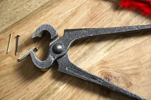 Wood Carving Equipment Drucke: Tools on wood