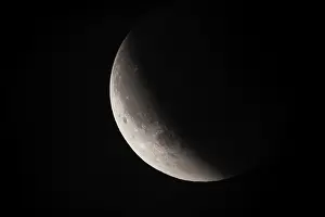 Evening City View Drucke: After a total lunar eclipse