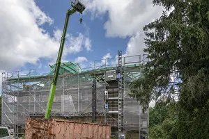 Franconia Architecture Drucke: Total renovation of Bug Castle