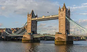 Historic Landmark UK Drucke: Tower Bridge over the River Thames
