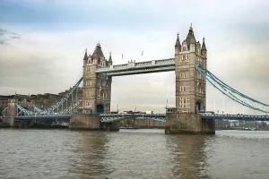 Bascule Bridge Structure Drucke: Tower Bridge over the River Thames