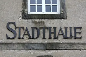 German Architecture Drucke: Town hall