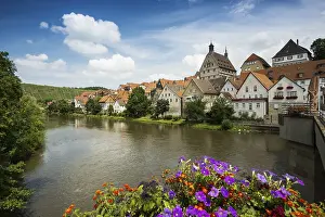 Towns In Central Europe Drucke: Town view, Besigheim an der Enz