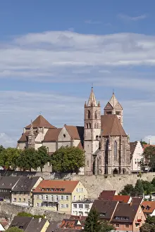 Gothic Architecture In Germany Drucke: Townscape with Munsterberg and St