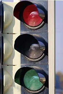 Central European Roads Drucke: Traffic light, Germany