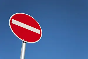 No Entry Sign Drucke: Traffic sign No Entry