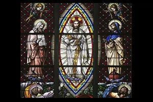 Colourful European Architecture Drucke: Transfiguration on Mount Tabor