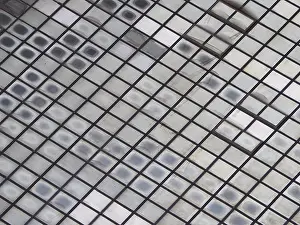 Text Free Space Image Drucke: Translucent tiled glass texture background