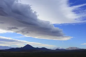 South American Landscape Photography Drucke: Landscape with dramatic clouds
