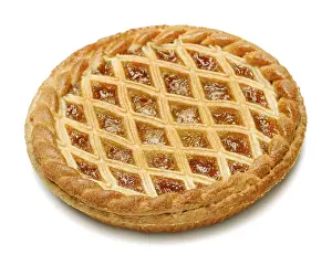 Round Baked Goods Drucke: Treacle tart