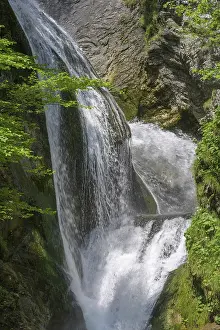 Lower Austria Landscapes Drucke: Trefflingfall, Puchenstuben, Lower Austria
