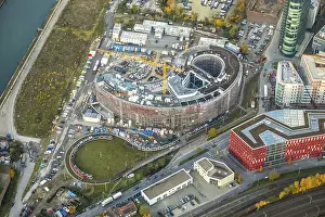 Dusseldorf Office Building Drucke: Trivago headquarters under construction