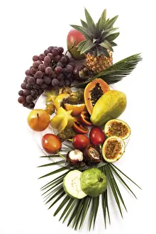 Exotic Fruits Drucke: Tropical fruit