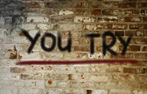 Symbolic Image Drucke: You Try Concept