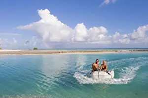 Coral Reef Landscape Drucke: Tuamotus_Makemo