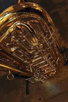 Wind Instrument Detail Drucke: Tuba