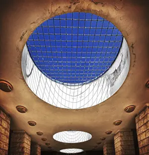 Geometric Interior Design Drucke: Tunnel