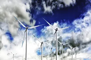 Deserted Windmill Drucke: Turbine