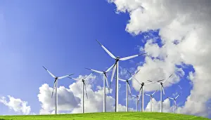 Deserted Wind Farm Drucke: Turbines