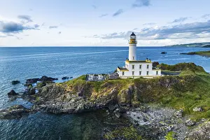 Scotland Aerial Photography Drucke: Turnberry Lighthouse from a drone