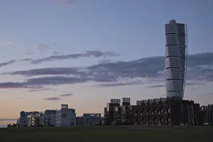 Santiago Calatrava Building Drucke: Turning Torso skyscraper, Malmo