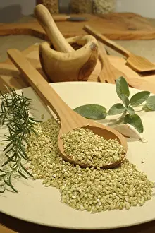 Deserted Grocery Scene Drucke: A typical dish of the mediterranean diet