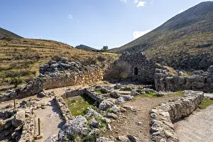 Peloponnese Greece Tourism Drucke: Δεξαμενή Ruin