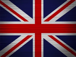 Northern Europe Flags Drucke: UK flag