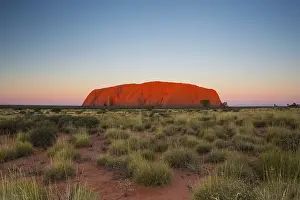 Evening Light Photography Drucke: Uluru at Sunset
