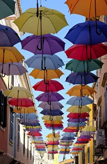 Eastern European Umbrellas Drucke: Umbrellas