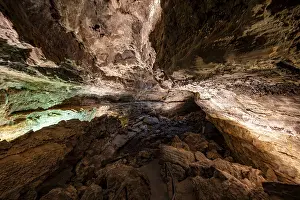 Underground Cave Exploration Drucke: Underground cave formed by lava flow