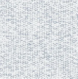 Red Brick Texture Drucke: A uniform pattern of white bricks arranged in neat rows