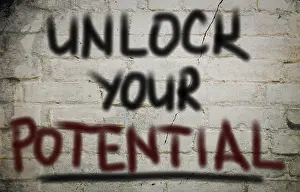Career Development Concept Drucke: Unlock Your Potential Concept
