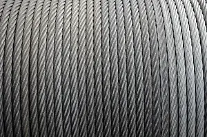 Ruhr District Germany Drucke: Unrolled wire-cables, wire-cable