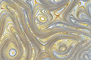 Fractal Marble Texture Drucke: Unusual marble texture - computer-generated image