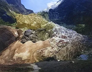 Der Obergletscher in Grindelwald, CH