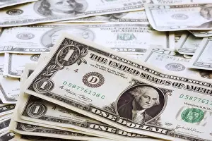 Business Currency Drucke: U.S. dollar bills