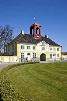 Drucke von Schloss Valdemars in Troense, Taasinge, Dänemark, Europa Schloss Drucke: Schloss Valdemars in Troense, Taasinge