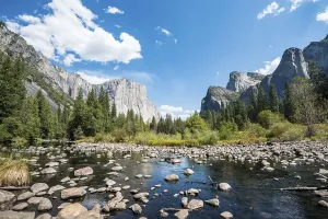 Yosemite Valley Landscape Drucke: Valley View, view of El Capitan