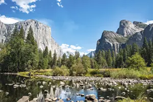 Yosemite Valley Landscape Drucke: Valley View, view of El Capitan