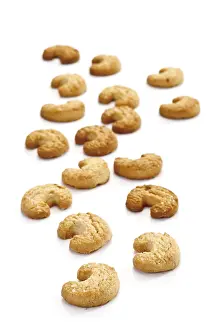 Christmas Cookie Drucke: Vanilla crescent