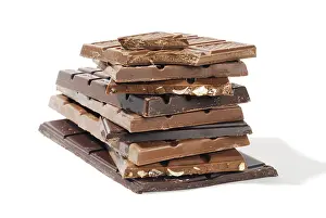 Cacao Drink Drucke: Various chocolate bar