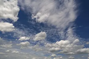 German Cloudy Skies Drucke: Various cloud formations, Bavaria, Germany