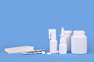 Healthcare Products Drucke: Various medication for cold and flue