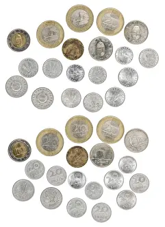 Central Europe Cash Drucke: Various old Hungarian coins in different values